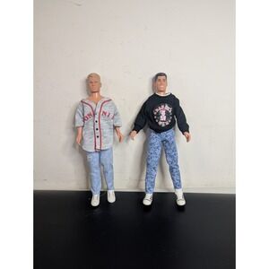 1990 NKOTB Donnie + Danny New Kids On The Block Big Step Products 12" Doll *read
